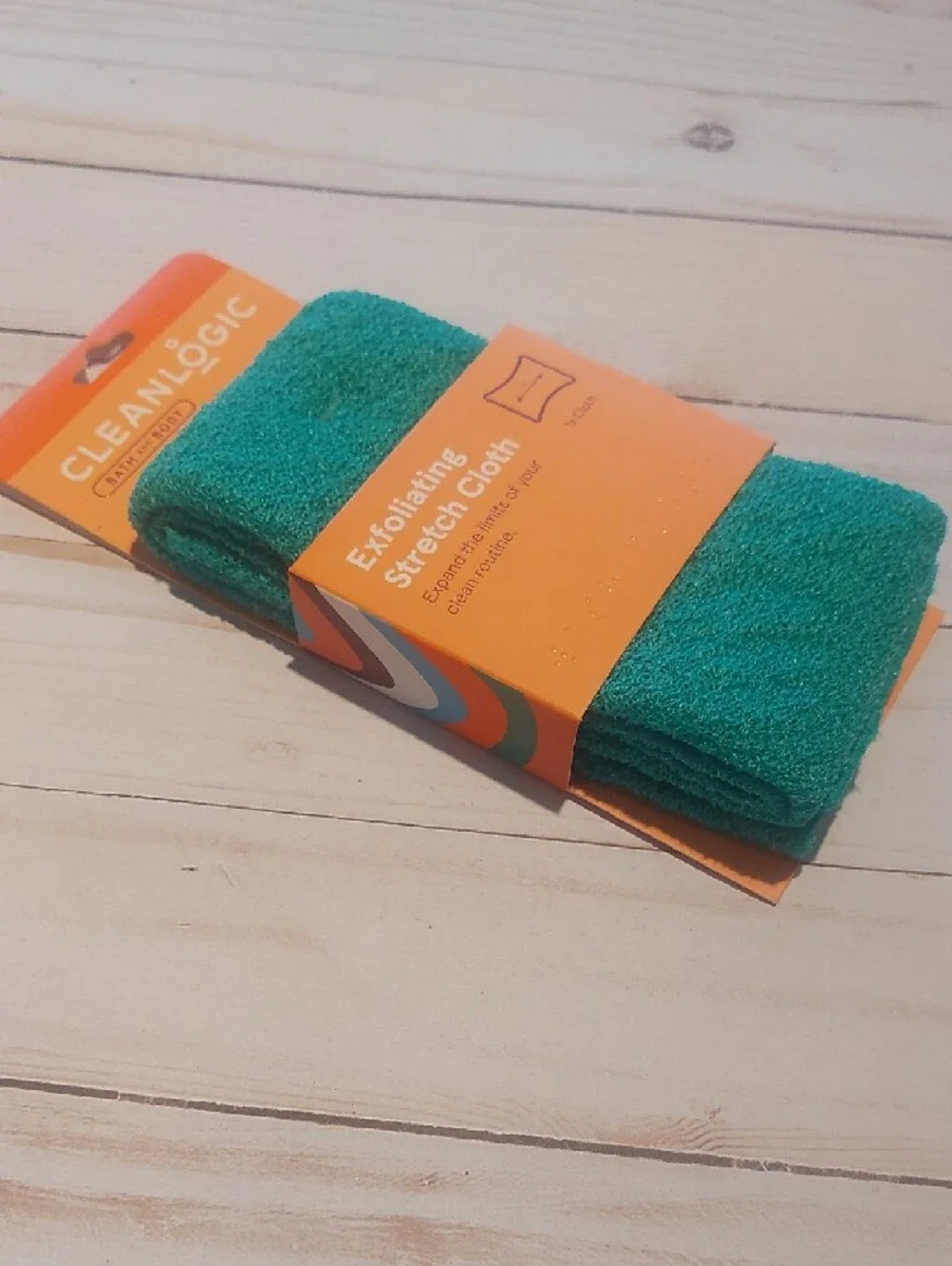 Bath & Body Works CleanLogic Exfoliating Stretch Cloth - Teal Green